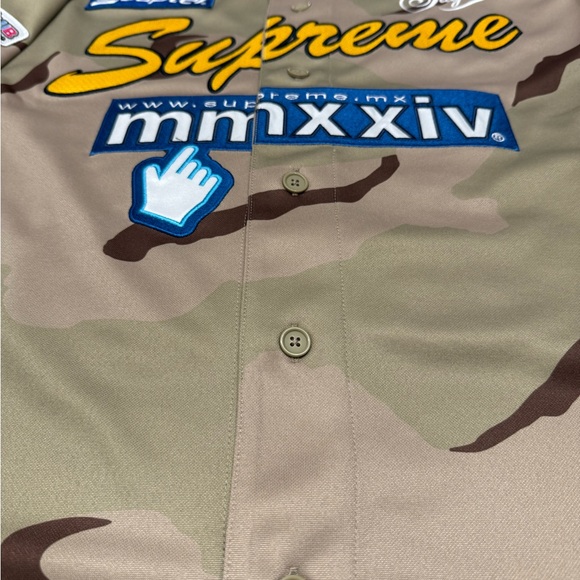 Supreme Gray and Brown Camouflage Jersey - Picture 11 of 12